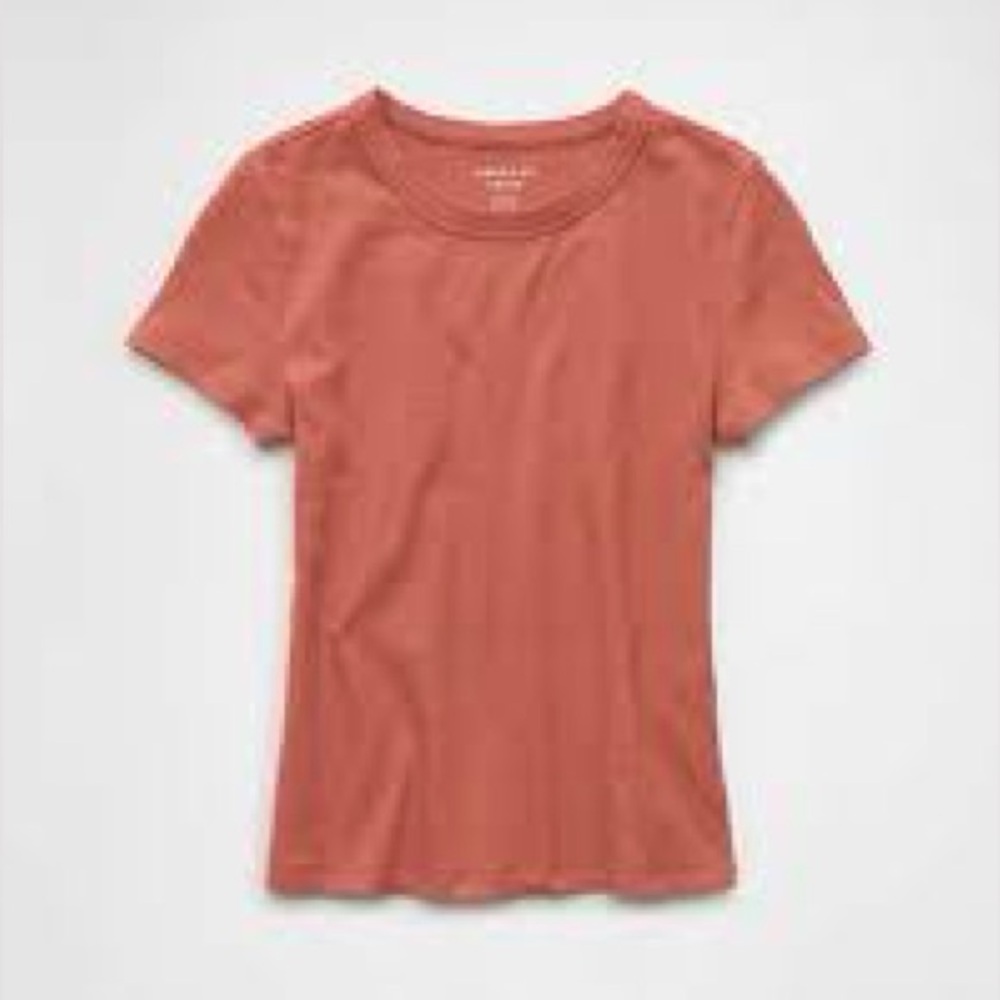 American Eagle Outfitters Terracotta Short Sleeve Tee XXS